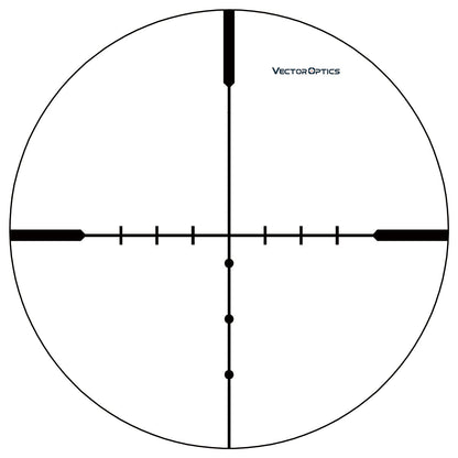 BDC VOW-10 Absehen des Matiz 4-12x40 SFP Zielfernrohrs für präzise Zielerfassung auf verschiedene Distanzen.