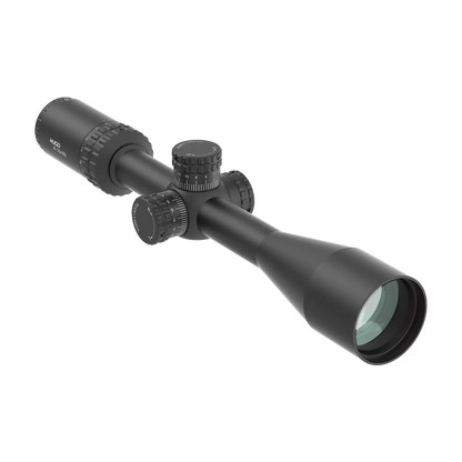 Vector Optics Hugo 4-16x44 SFP SCOL-29 Zielfernrohr mit verstellbaren Türmen und großem Objektiv für hohe Zielgenauigkeit bei der Jagd.