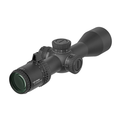 Rückansicht des Veyron GenII 4-16x44 HD CTR Zielfernrohrs mit Zoomring und Dioptrienverstellung für individuelle Anpassung.