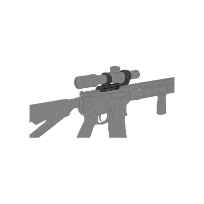 34mm Cantilever | Höhe 38mm | 0MOA Vorneigung (XASR-3476)