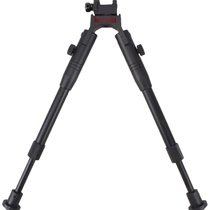 Vector Optics SCBPW-02 Aluminium Zweibein in verlängerter Position, ideal für Jagd und Schießsport mit variabler Höhenverstellung.