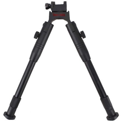 Zweibein Aluminium - Vector Optics Bipod SCBPW-02, längere Ausführung mit robuster Picatinny-Montage für präzise Zielstabilisierung.