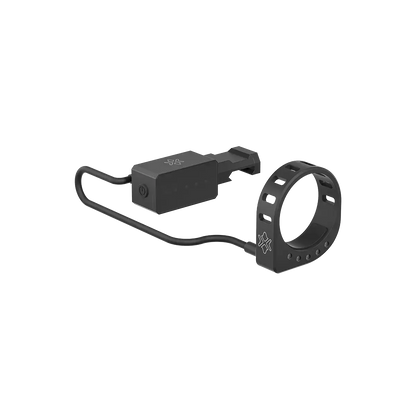 Schützen-Wasserwaage SCACD-28 mit robustem Gehäuse und LED-Anzeige