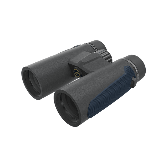 Continental 8x42 ED Fernglas mit robuster Gummiarmierung und ergonomischem Design für Outdoor-Aktivitäten und Naturbeobachtung.