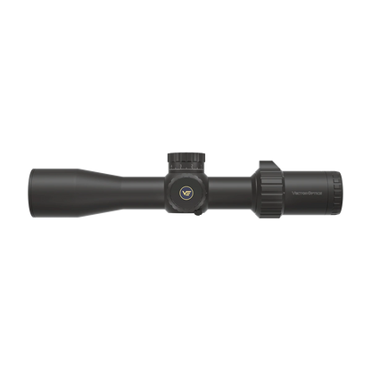 Tauron 4-16x44 HD MIL Zielfernrohr mit FFP-Absehen in Seitenansicht, ideal für PRS und taktische Anwendungen.