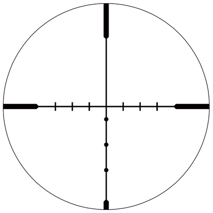 Absehen-Design des Hugo 4-16x44 SFP SCOL-29 Zielfernrohrs mit feiner Skala für präzise Zielerfassung bei HFT und Jagd.
