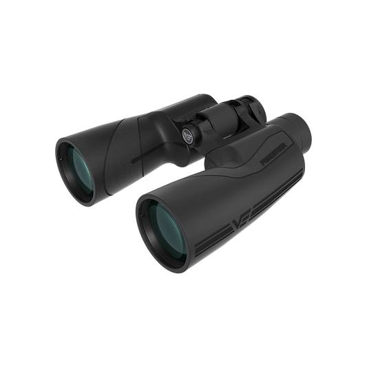 Forester 12x50 Fernglas mit Porroprisma in schwarzem Design, ideal für Naturbeobachtung und Outdoor-Aktivitäten mit 5 Jahren Gewährleistung.