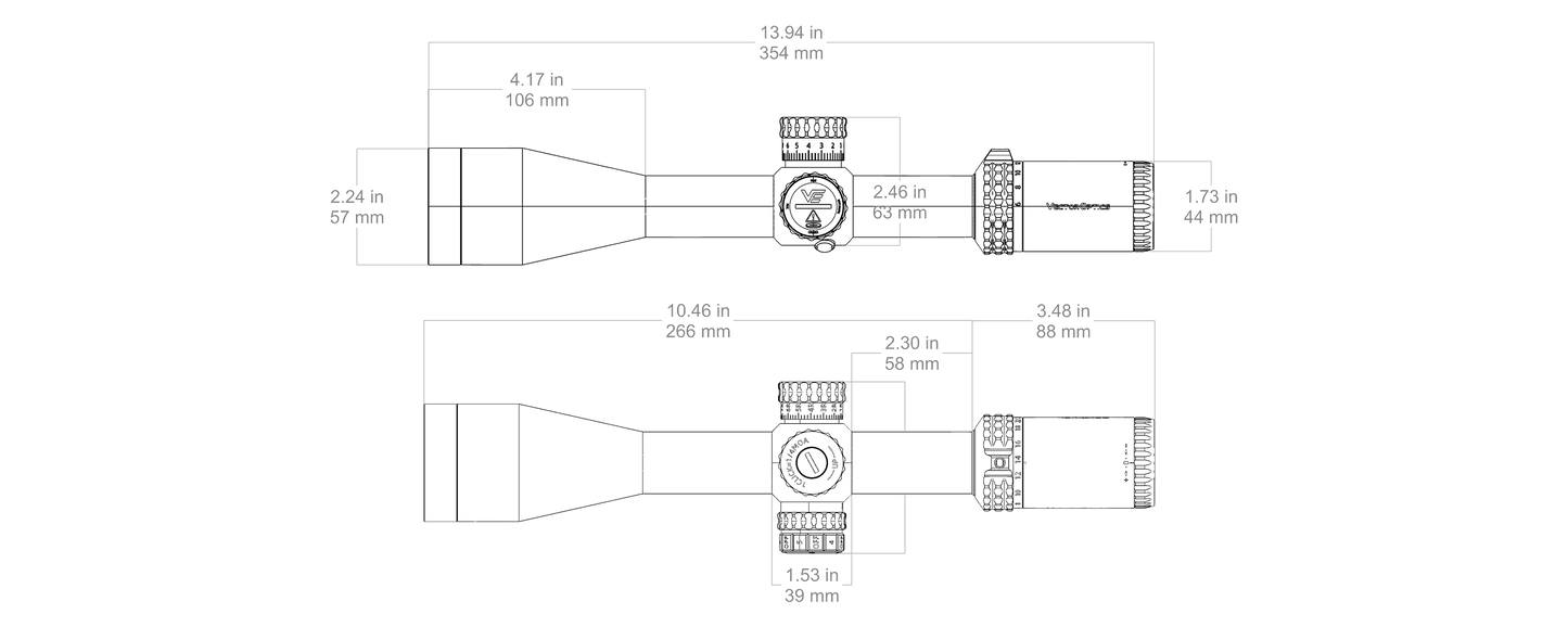 Sentinel 8-34x56 GenII SFP (SCOL-61)
