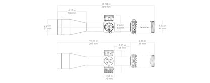 Sentinel 8-34x56 GenII SFP (SCOL-61)