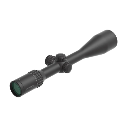 Continental x6 5-30x56 SFP Fiber SCOL-66 mit verstellbarem Zoom und präziser Optik für anspruchsvolle Jagdanwendungen bei Tageslicht.