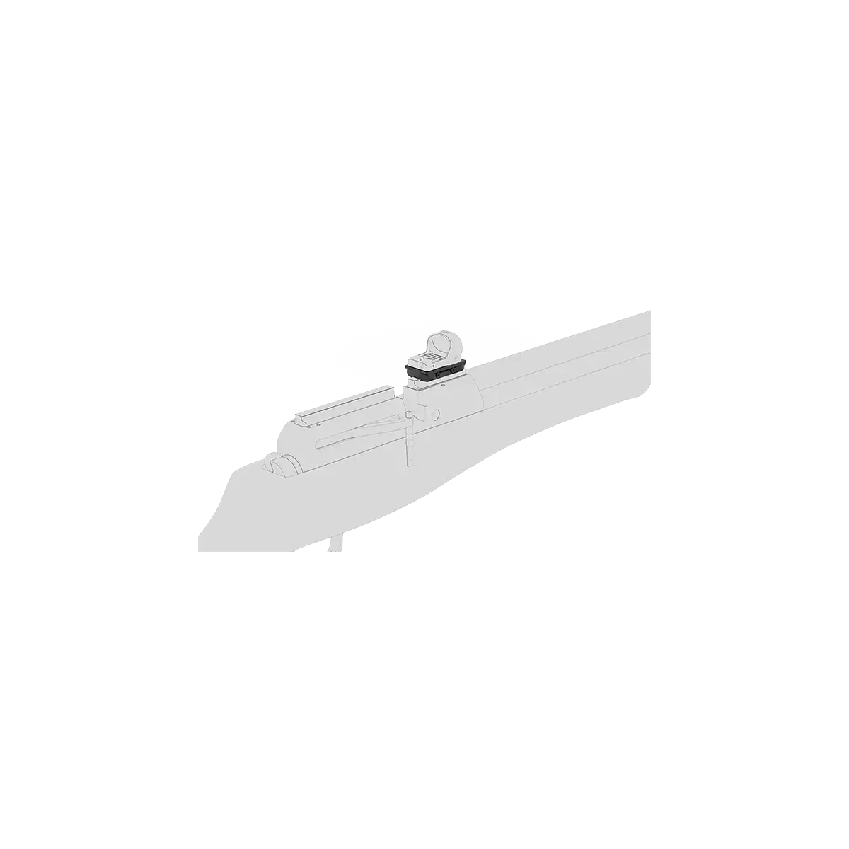 11mm Dovetail Montage TEK mit Red Dot