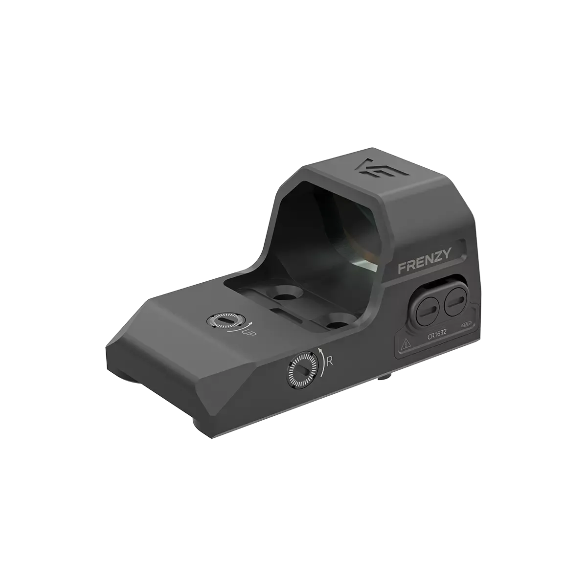 Frenzy 1x16x24 Walther Red Dot Sight mit klarer Optik und seitlichen Einstellrädern für einfache Justierung am PDP 2.0.
