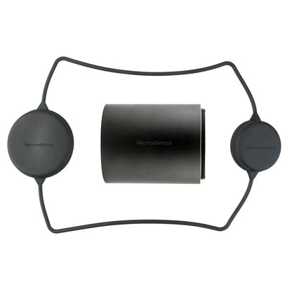 Objektivschutzkappen für das Vector Optics Paragon 5-25x56 GenII SFP Zielfernrohr, idealer Zubehörschutz für Transport und Lagerung.