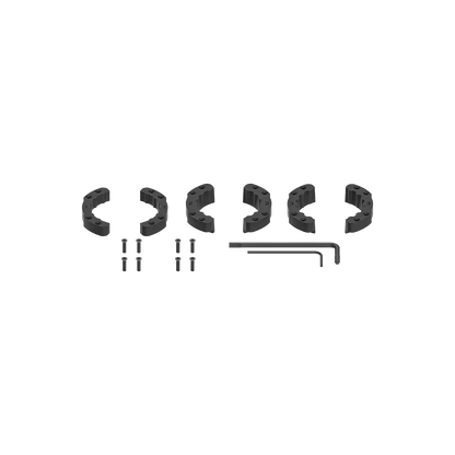 Parallaxenrad Tauron Serie mit NBR Adapterhülsen aus Aluminium