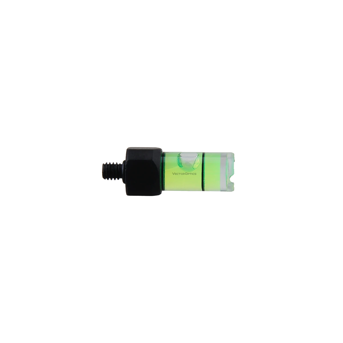 Wasserwaage X-Accu Cantilever SCACD-22 mit grünem Libellenkörper und M4-Gewinde zur einfachen Montage an Zieloptiken, Anti-Cant System.