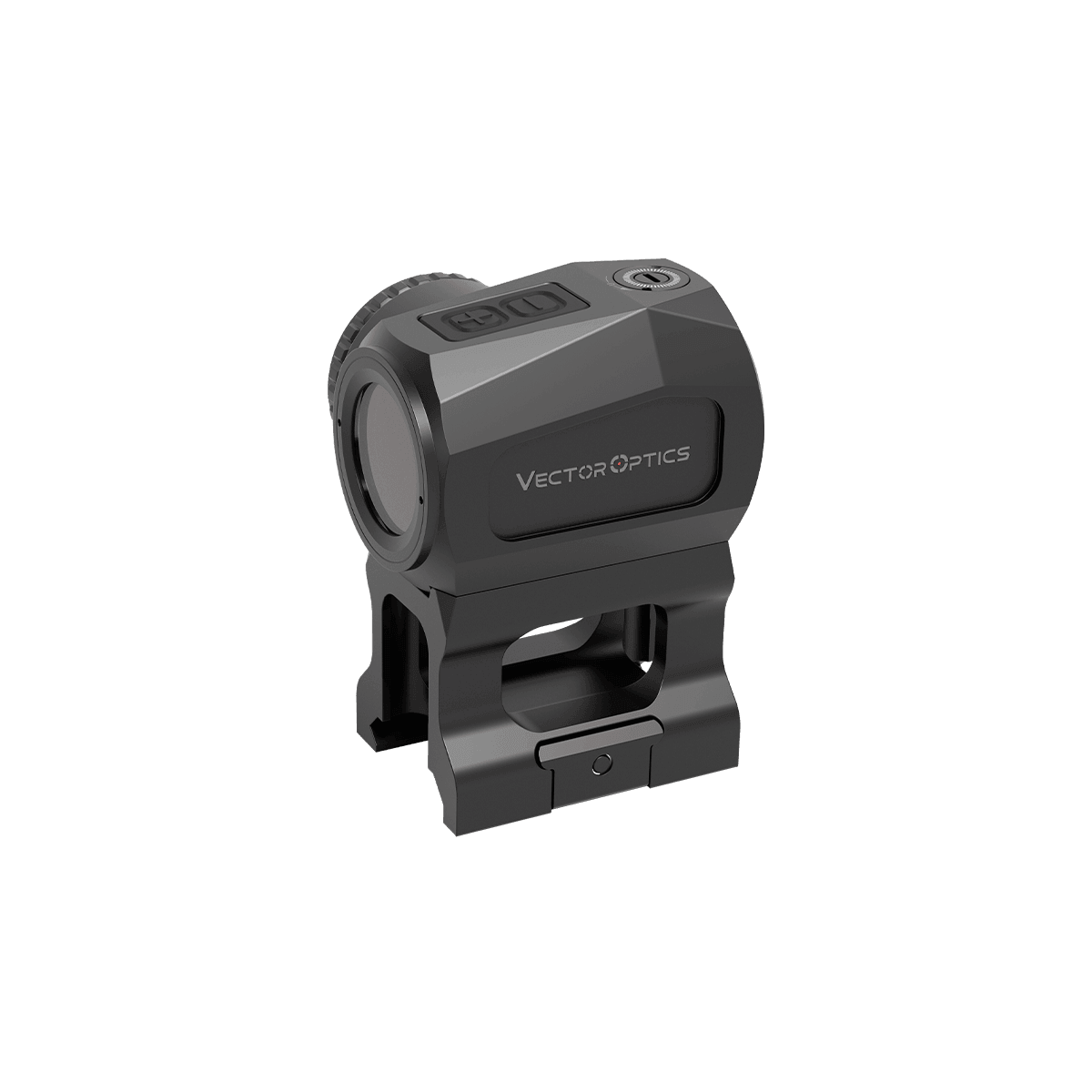 Vector Optics Scrapper SCRD-69 mit seitlicher Gravur und IP67-Schutz, geeignet für extreme Bedingungen im Bereich Waffenoptik.