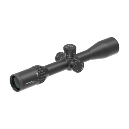 Vector Optics Continental X8 2–16x44 ED SFP mit verstellbarem Zoom und seitlichem Parallaxenausgleich für taktische Anwendungen.