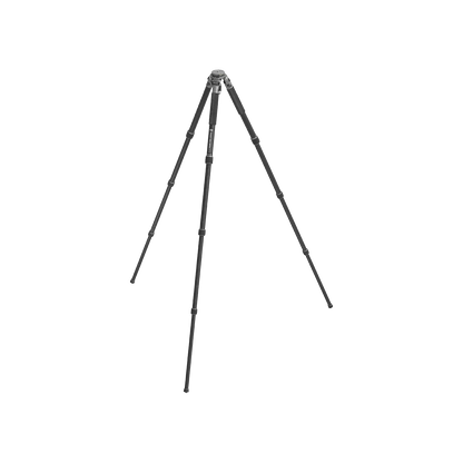 Vollständig ausgezogenes Tripod aus Karbon lang (RSCF-T02) von Vector Optics für maximale Höhe bei Foto- und Videoaufnahmen.