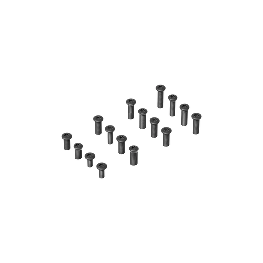 Schraubenset Universal für Optik - Vector Optics | 16-teiliges Set mit verschiedenen Sechskantschrauben für präzise Montage von Optiken.