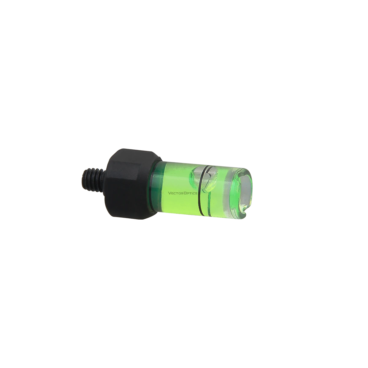 Seitliche Ansicht der Wasserwaage X-Accu Cantilever SCACD-22 für präzise horizontale Ausrichtung bei Waffenoptiken, leicht und robust.