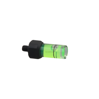Seitliche Ansicht der Wasserwaage X-Accu Cantilever SCACD-22 für präzise horizontale Ausrichtung bei Waffenoptiken, leicht und robust.