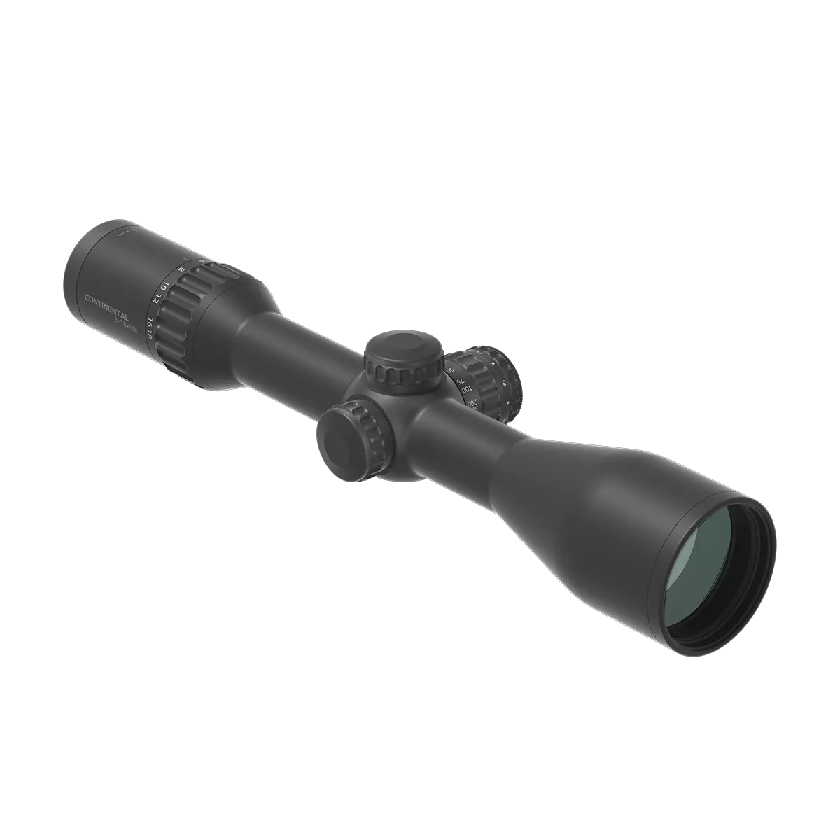 Hochwertiges Vector Optics Zielfernrohr Continental x6 3-18x50 mit VECON-CDM Absehen und 90% Lichttransmission für Jagd und Sport.