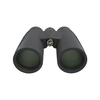 Linsenansicht des Continental 10x42 ED Fernglases mit hochwertiger Optik und wetterfester Konstruktion für den professionellen Einsatz.