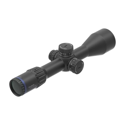 Tauron 3-24x56 ED SFP Zielfernrohr mit verstellbarem Okular und taktischen Türmen für höchste Präzision bei jeder Entfernung.
