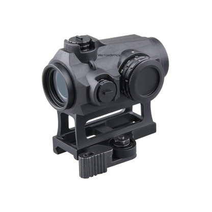 Taktisches Maverick III 1×22 Red Dot Sight mit 3 MOA Punkt und Schnellspannmontage, ideal für präzise Zielerfassung unter extremen Bedingungen.