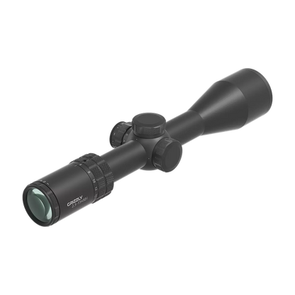 Grizzly 2.5-15x50i Zielfernrohr mit MIL-Klickverstellung und HD-Optik, ideal für taktische Anwendungen und Sportschützen.