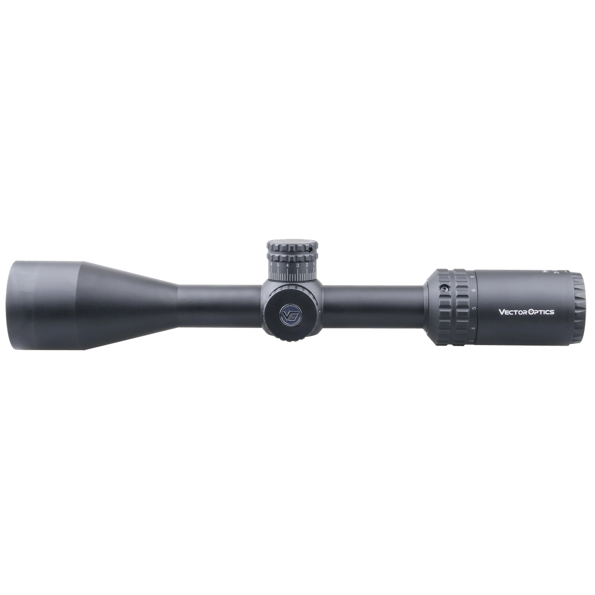 Hugo 3–12×44 SFP Zielfernrohr mit kompaktem Design aus 6061-T6 Aluminium und Turret-Lock für präzise Zielerfassung bei Jagd und Sport.