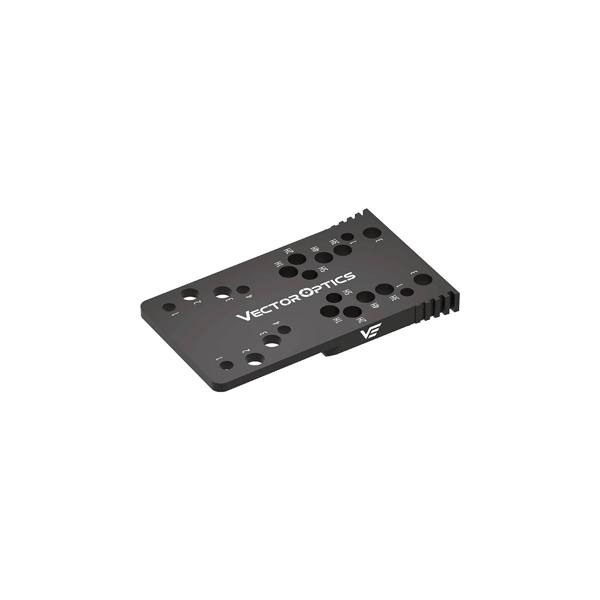 Universal Montageplatte CZ Shadow Red-Dot Adapter SCFRM-21 aus Aluminium mit mehreren Bohrungen für Frenzy-Serie, passend für CZ Shadow 2.