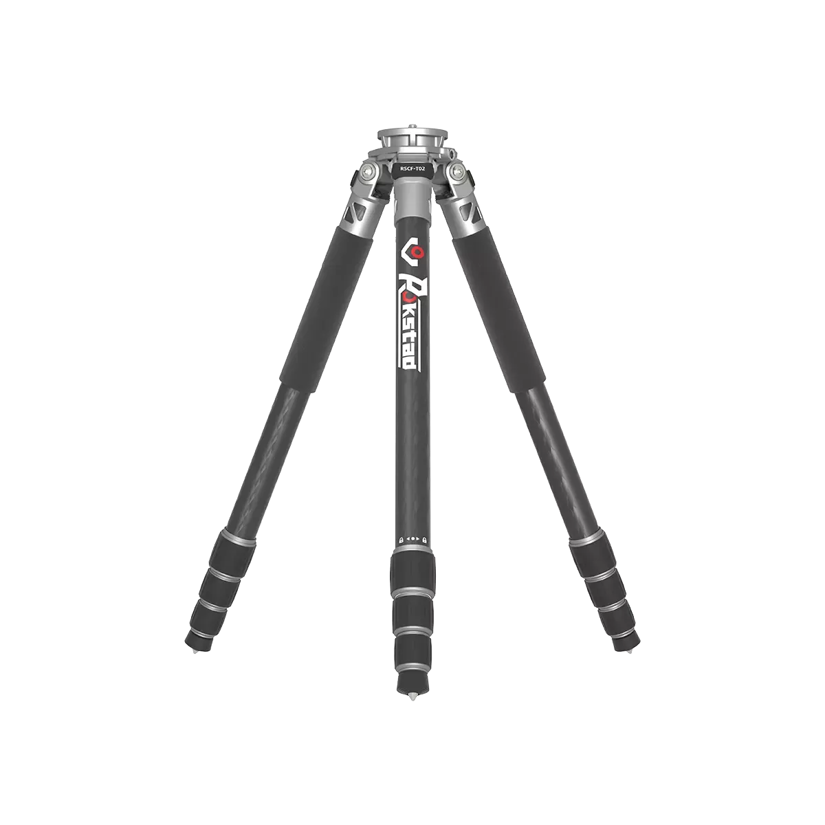 Stabiles Tripod aus Karbon lang (RSCF-T02) von Vector Optics Schweiz mit drei ausgezogenen Beinen für den Outdoor-Einsatz.