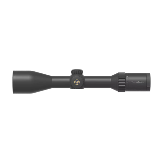 Vector Optics Continental x6 3-18x50 Zielfernrohr mit robustem Gehäuse und seitlichem Parallaxenausgleich für präzises Schießen.
