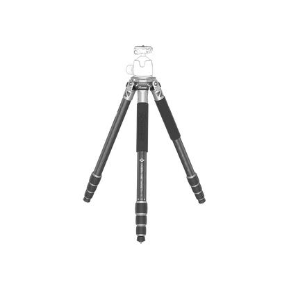 Stabiles Carbon Stativ RSCF-T03 mit kompakter Bauweise und ergonomischem Design für präzise Ausrichtung schwerer Geräte.