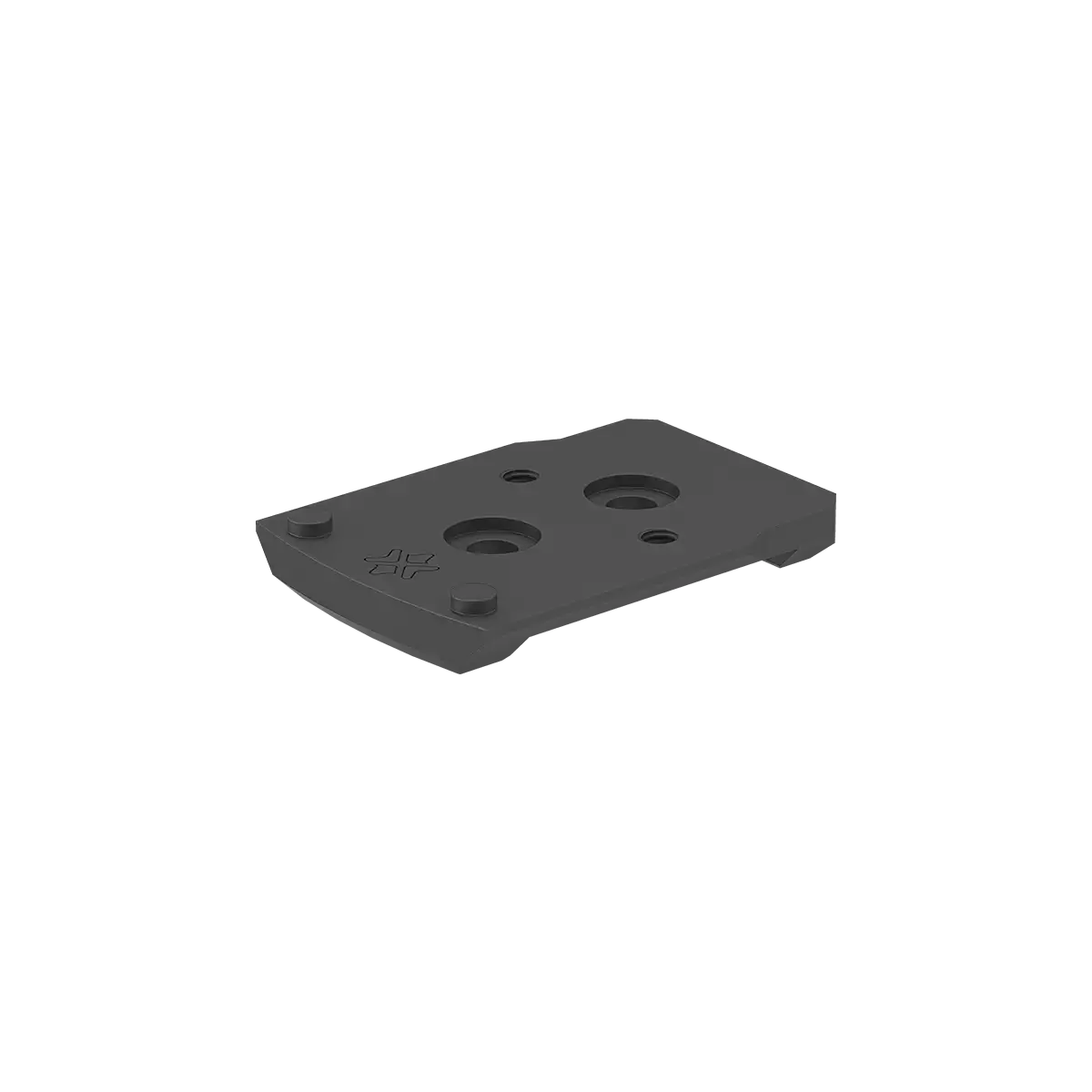 VAS™ Adapterplatte mit RUM Footprint für SCRA-76. Bietet hohe Stabilität und einfache Integration in taktische Optiksysteme.