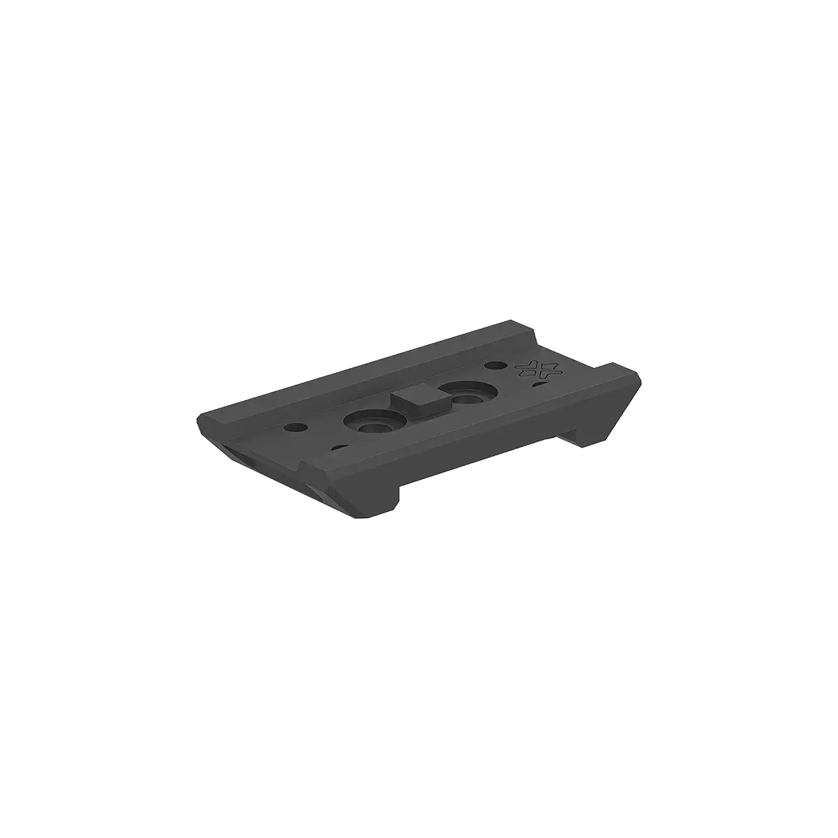 VAS™ Adapterplatte mit VOD Footprint für präzise Optikmontage. Kompatibel mit SCRA-75 für maximale Stabilität und Flexibilität.