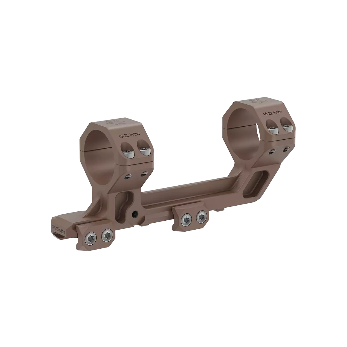 Porte-à-faux | Hauteur 38 mm | Pré-inclinaison 0 MOA (XASR-3031 / XASR-3035)