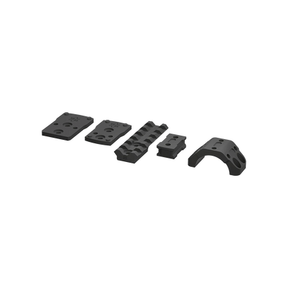 Vector Optics X-Accu Montageset für 30mm/34mm Tubus mit Picatinny-kompatiblen Modulen – ideal für XASR-A01 bis A03 Montagen.